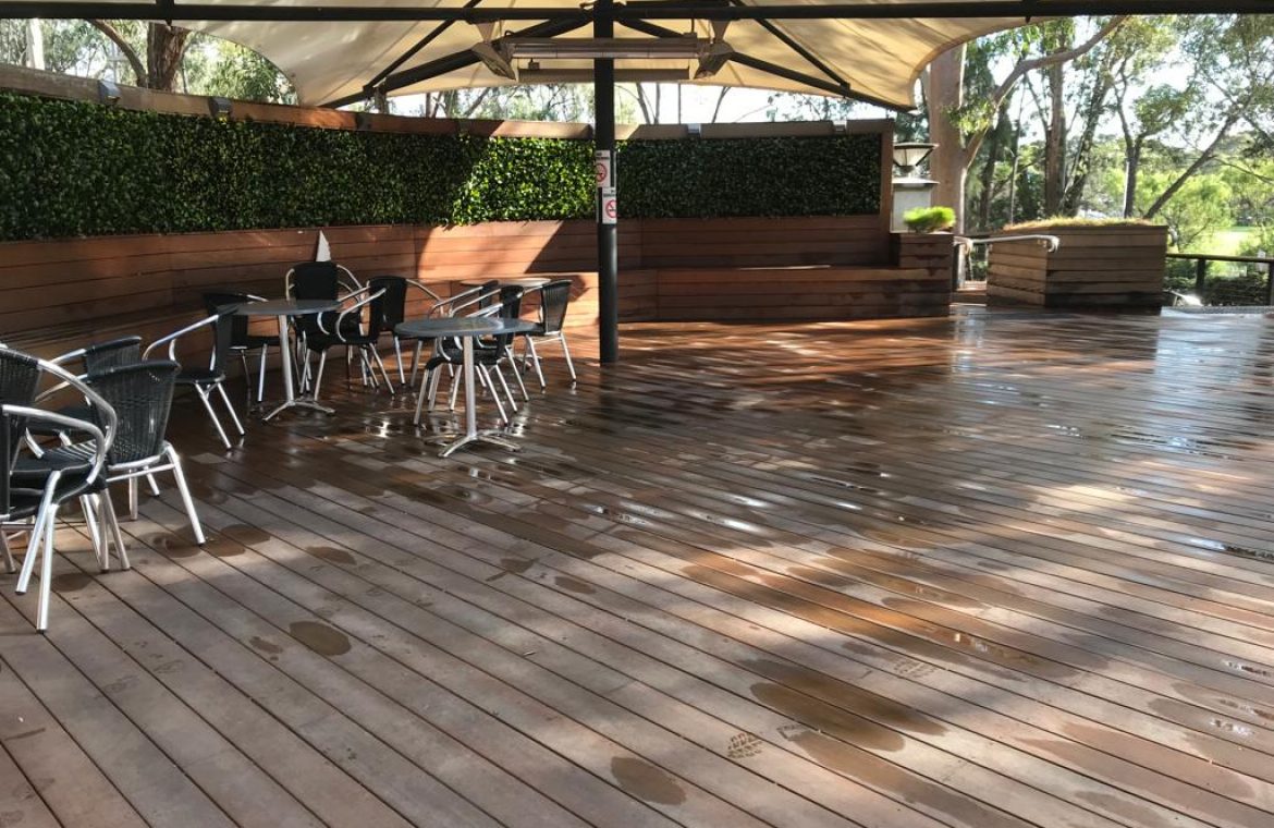 High Pressure Deck Cleaning