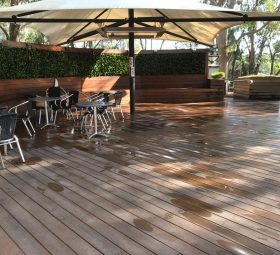 High Pressure Deck Cleaning